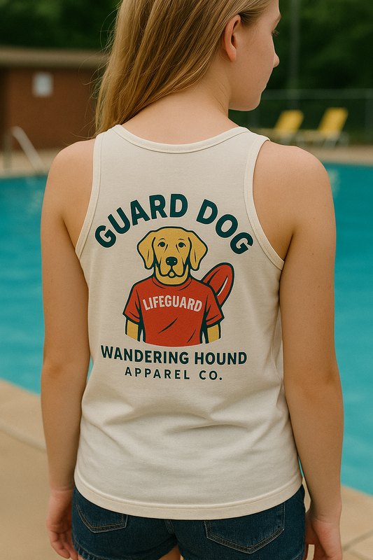 Wandering Hound Lifeguard Dog Tank Top